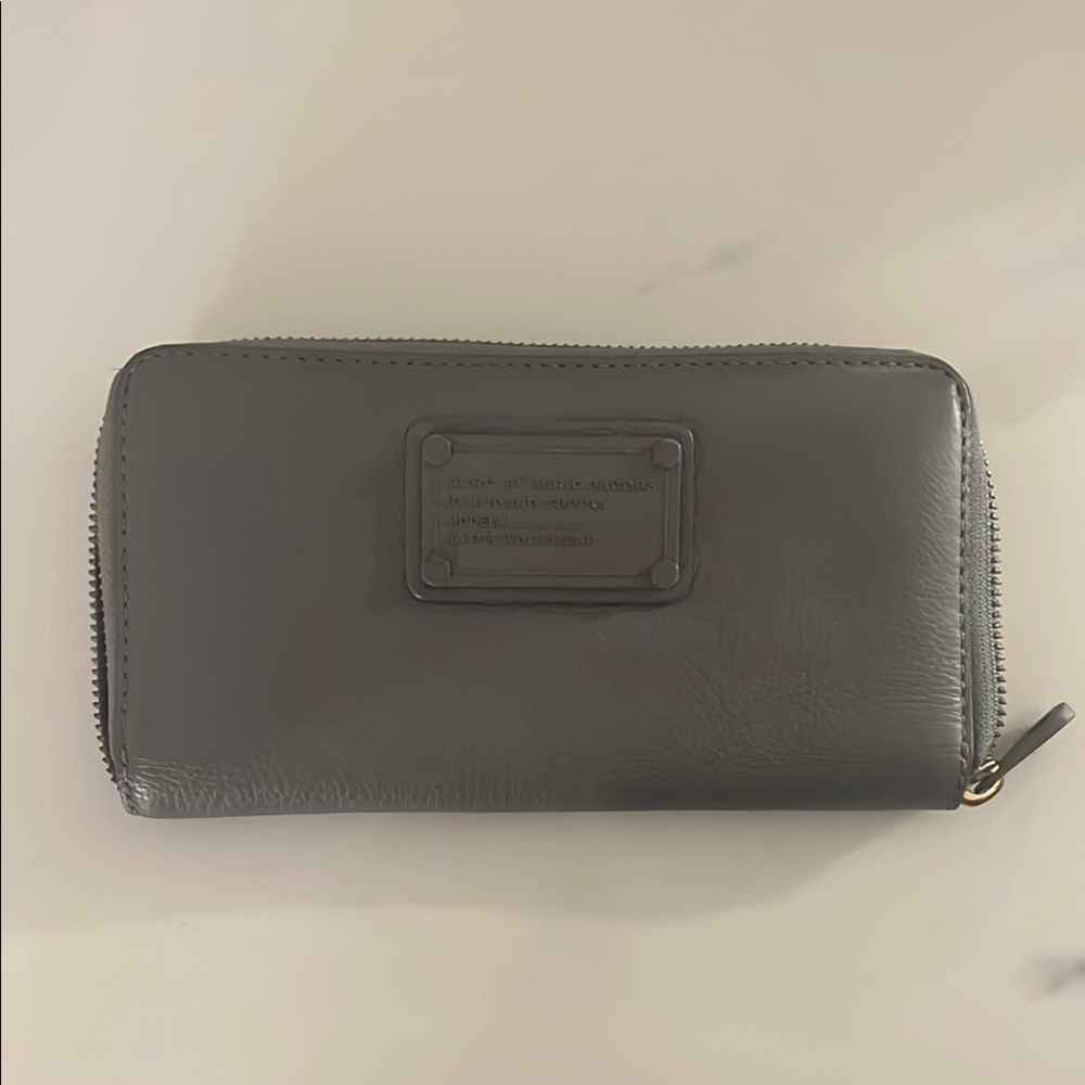 Marc by Marc Jacobs Grey Leather Wallet